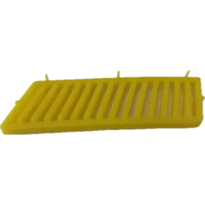Glaskloss sned med tapp 7 mm